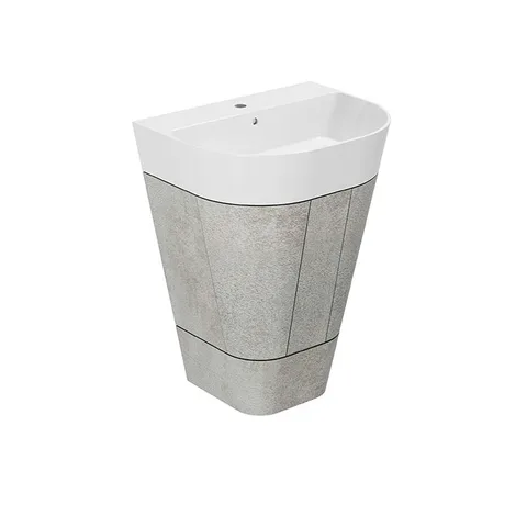 AZZURRA FORMA Тумба напольная  для раковины 65см, с 2 дверцами, 60х47х70 см, цвет Cement