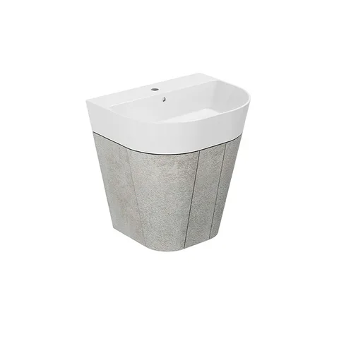 AZZURRA FORMA Тумба подвесная для раковины 65 см, с 2 дверцами, 60х47х50 см, цвет Cement