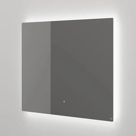 SALINI Зеркало для ванны OMBRA с LED подсветкой 1400х700х25 мм, влагостойкое AGC Сrystalvision, сенс выкл, крепления,обогрев, антизапот
