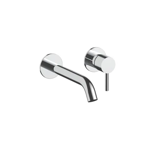 Fantini NOSTROMO SMALL Смесители встроенный для раковины на 2 отв, цвет: Матовая натуральная сталь (без внутренней части)