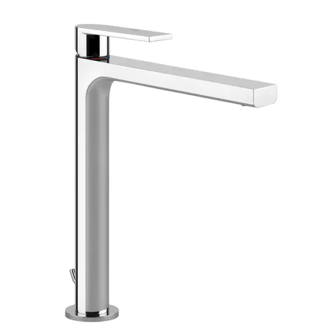 Gessi Emporio Via manzoni Смеситель для раковины высокий с донным клапаном и соединительными шлангами, цвет: Chrome