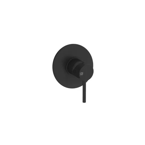 Gessi Emporio Via tortona Внешние части для настенного смесителя на 1 позицию, цвет: Black XL (НЕ ПРОИЗВ!! ЖДЕМ 1шт в посл раз!)