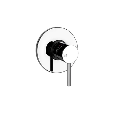 Gessi Emporio Via tortona Внешние части для настенного смесителя на 1 позицию, цвет: Chrome (НЕ ПРОИЗВОДИТСЯ)