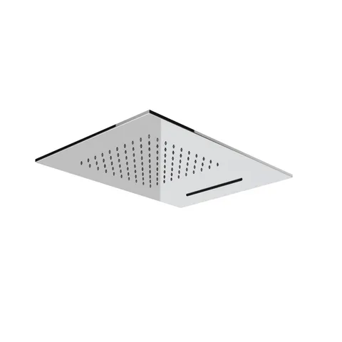 Gessi Emporio Emporio shower Душевая головка для потолочного крепления с функцией ТРОПИЧЕСКИЙ ЛИВЕНЬ/ВОДОПАД, цвет: Mirror Steel