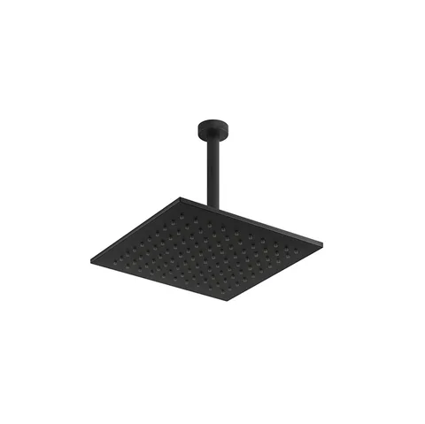 Gessi Emporio Emporio shower Душевая головка потолочная, поворотная с шарниром, с защитой от известкового налёта, цвет: Black XL