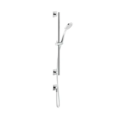 Gessi Emporio Emporio shower Штанга в комплекте с душевой лейкой, шланг 1,50 м и вывод воды, цвет: Chrome
