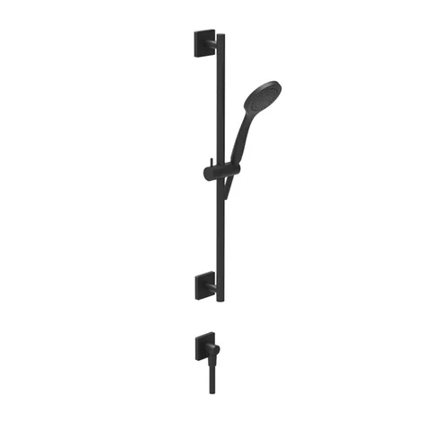 Gessi Emporio Emporio shower Штанга в комплекте с душевой лейкой, шланг 1,50 м и вывод воды, цвет: Black XL