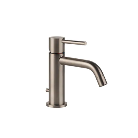 Gessi Emporio Via tortona Смеситель для раковины с донным клапаном и соединительными шлангами, цвет: Finox Brushed Nickel