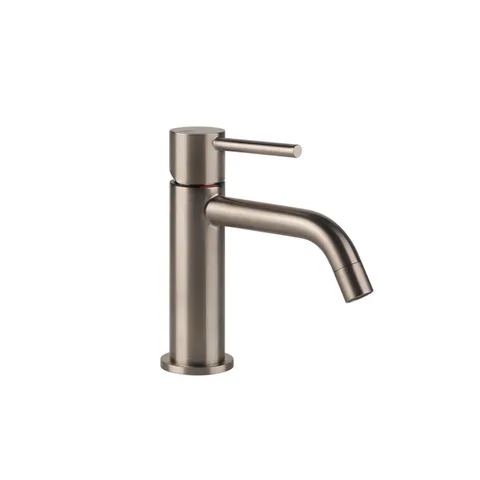 Gessi Emporio Via tortona Смеситель для раковины без донного клапана, с соединительными шлангами, цвет: Finox Brushed Nickel