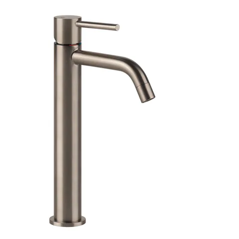Gessi Emporio Via tortona Смеситель для раковины без донного клапана и соединительными шлангами, цвет: Finox Brushed Nickel