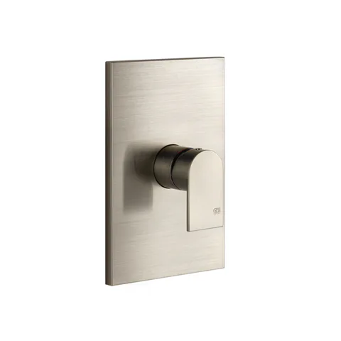 Gessi Emporio Via manzoni Внешние части для настенного смесителя на 1 позицию, цвет: Finox Brushed Nickel