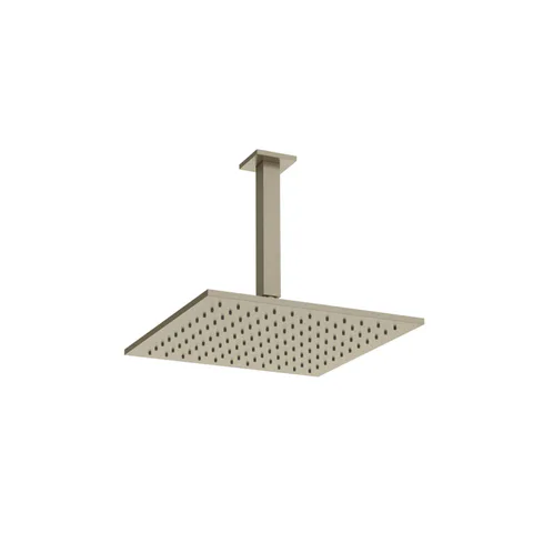 Gessi Emporio Emporio shower Душевая головка потолочная, поворотная с шарниром, с защитой от известкового налёта, цвет: Finox Brushed Nickel