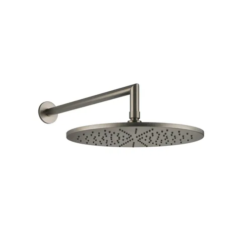 Gessi Emporio shower Душевая головка- диаметр 300мм для настенного крепления, поворотная, с защитой от известкового налёта, цвет: Finox Brushed Nickel
