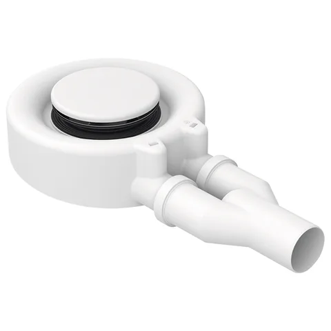 BETTEFLOOR Сифон с боковым сливом 0,85 л/с, диам.90мм, отвод 50мм, цвет: хром