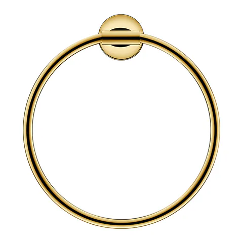 Duravit Starck T Полотенцедержатель - кольцо, настенный, цвет: Gold Polished