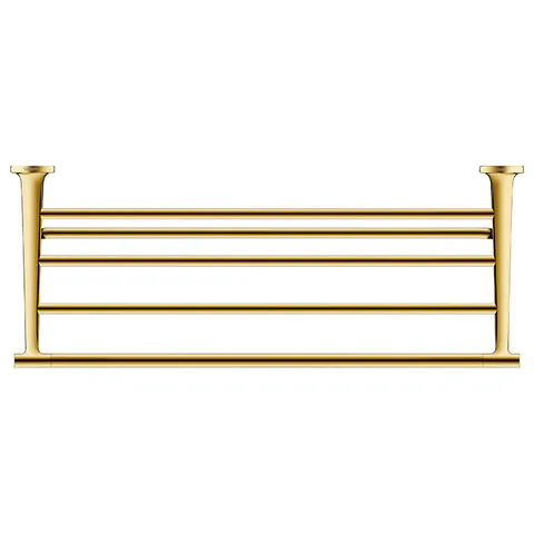 Duravit Starck T Полочка для полотенец 610x232мм настенная, цвет: Gold Polished