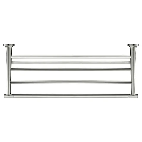 Duravit Starck T Полочка для полотенец 610x232мм настенная, цвет: Stainless steel Brushed