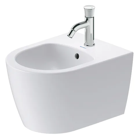 DURAVIT Bento Starck Box  Биде подвесное 370 x 480 мм, с 1 отв под смеситель, HygieneGlaze, белый матовый
