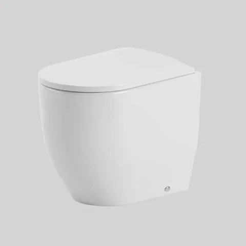 Artceram MONET Унитаз напольный приставной Rimless 36 x 54 h48 см, цвет белый глянцевый SANIGLAZE