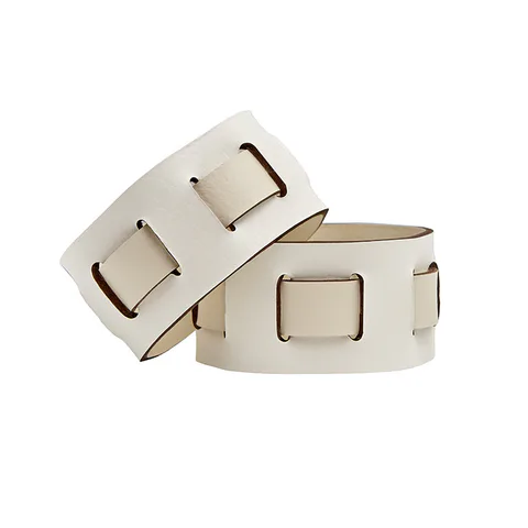ADJ Кольцо для салфеток Bottega, D5 см., цвет: белый/панна котта