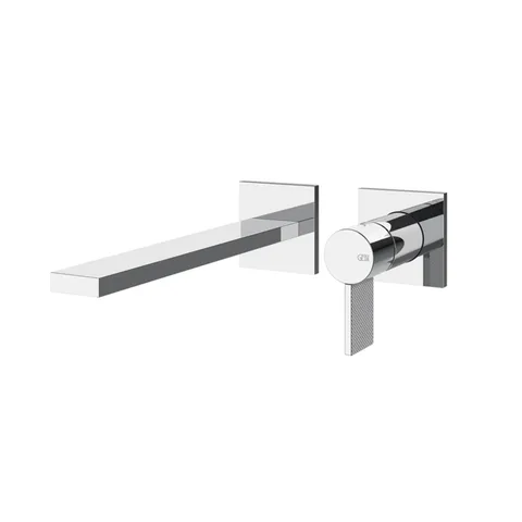 GESSI  INVERSO DIAMANTATO Внешняя часть настенного смесителя для раковины, цвет: хром