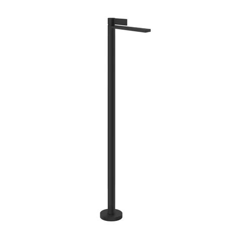 GESSI  INVERSO DIAMANTATO Внешняя часть напольного смесителя для раковины, цвет: Matte Black