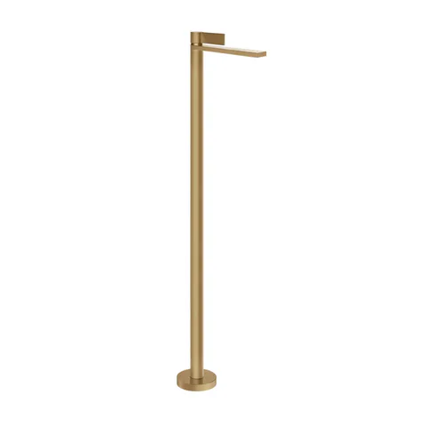 GESSI  INVERSO RIGATO Внешняя часть напольного смесителя для раковины, цвет: Warm Bronze Br PVD
