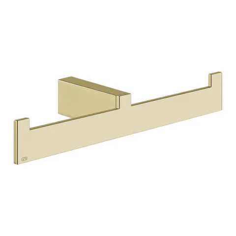 GESSI  INVERSO ACCESSORIES Настенный полотенцедержатель двойной, цвет: Brass Brushed PVD