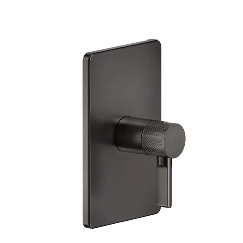 GESSI INCISO Встраиваемый смеситель, на 1 источник (внешняя часть), цвет: brushed black metal pvd