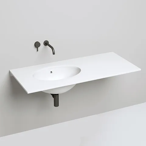 Salini Донный клапан D505 "Up&Down" для раковины MAREA 12, материал S-Stone, белый матовый