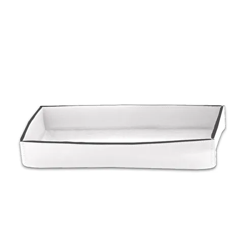 Decor Walther NAPPA TAB S  Лоток - Натуральная кожа NAPPA белоснежный