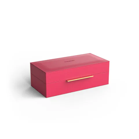Decor Walther  BROWNIE BOX S - Искусственная кожа Пурпурный