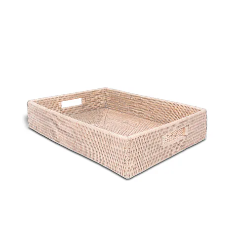 Decor Walther BASKET TRAY Поднос - Ротанг светлый