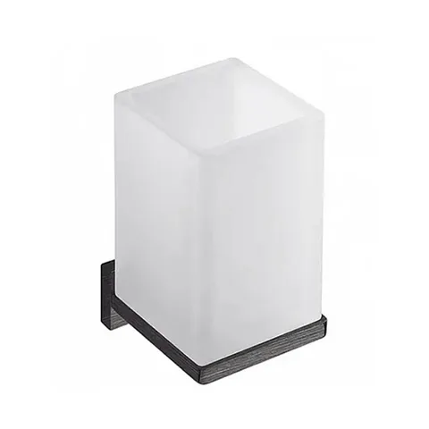 Colombo Look Cтакан, подвесной, цвет: PVD графит матовый/матовое стекло