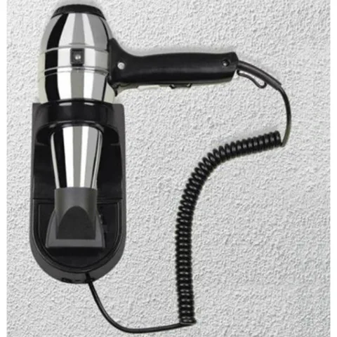 Colombo Hotel Collection Фен настенный 1300W, цвет: черный