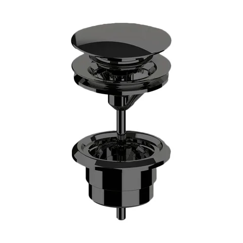 ALMAR Донный клапан 1"1/4 для раковины, цвет черный металл брашированный PVD