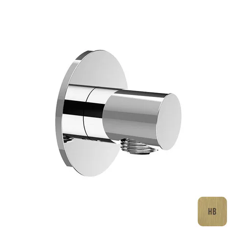 ALMAR Вывод из стены для душевой лейки, цвет High Brass Brushed PVD