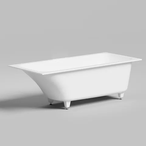 Salini ORLANDA KIT Встраиваемая ванна 1700х750х600мм, "Up&Down", сифон,  щелевой слив-перелив, мат-л: S-Sense, глянцевый, белый. Фурнитура: белая.