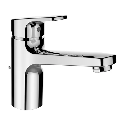 Laufen Citypro смеситель для раковины однорычажный, излив 140 мм, с донным клапаном, цвет хром