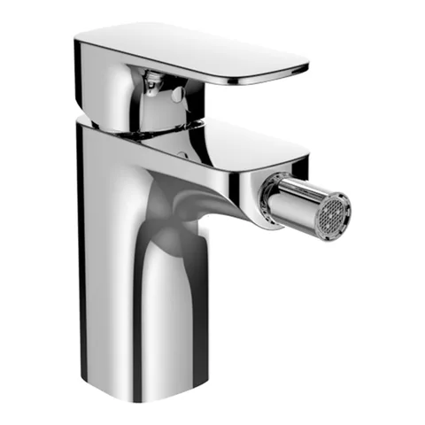 Laufen Cityplus смеситель для биде однорычажный, фиксированный излив 105 мм, с донным клапаном, цвет хром