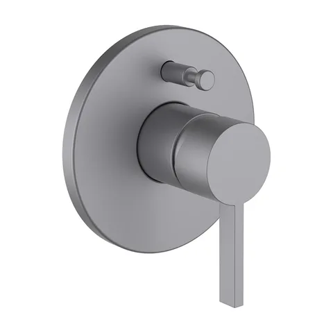 Kartell by laufen смеситель для ванны-душа скрытого монтажа, для установки с Simibox, PVD матовая нержавеющая сталь
