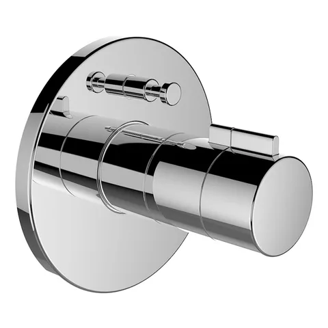 Laufen Curveplus смеситель для ванны-душа скрытого монтажа, термостатический, дивертор, для установки с Simibox, цвет хром