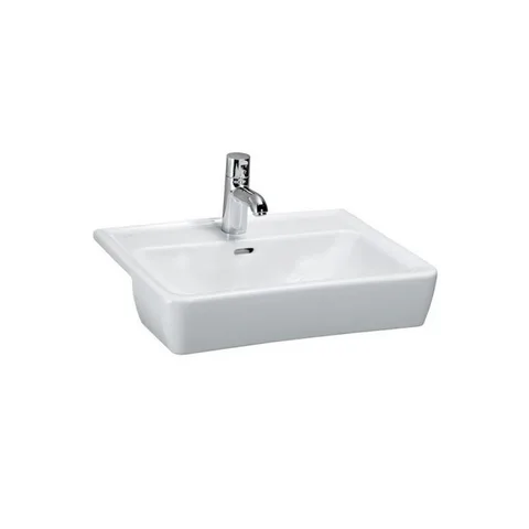 Laufen Pro A раковина полувстраиваемая 560x440x115 мм, три отверстия для смесителя, цвет белый (НЕ производится!)