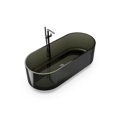 Knief Ellipse shape Ванна отдельностоящая из полимерного материала 170x75x56 см, цвет Turmalin # 020