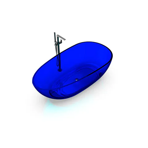 Knief EGG Shape Ванна отдельностоящая из полимерного материала 170x85x54 см, цвет Marine blue # XXX