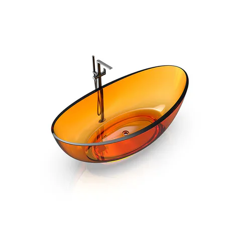 Knief Oval Shape Ванна отдельностоящая из полимерного материала 180х93x56 см, цвет Arangonit # 050