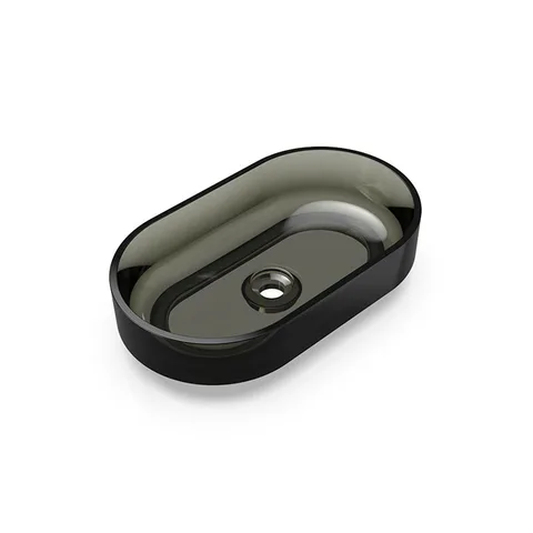 Knief Ellipse Shape Раковина накладная из полимерного материала 550x320x140 мм, цвет Turmalin # 020