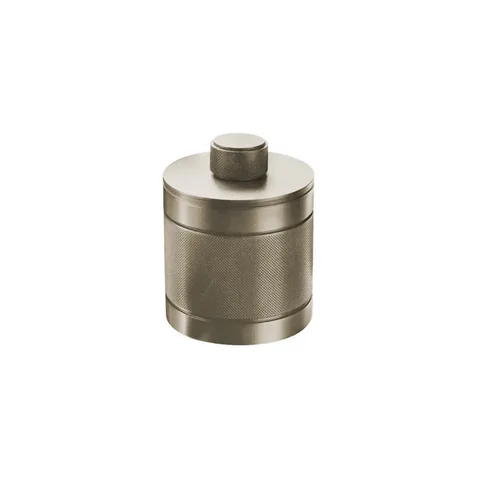 Bertocci Officina 01 Контейнер с крышкой, цвет Brush. Nickel (акция из наличия)