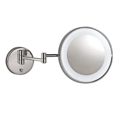 3SC Specchi Ingranditori Косметическое настенное зеркало с LED-подсветкой, 3-х кратное увеличение,  цвет хром