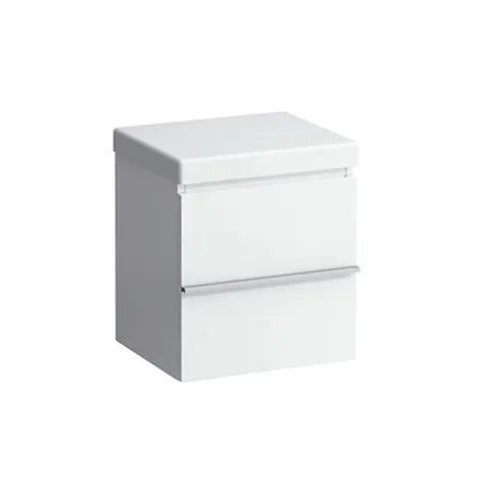 Laufen Case шкаф на колесиках 460x385x505 мм, 1 ящик, дополнительный внутренний ящик, цвет белый глянцевый